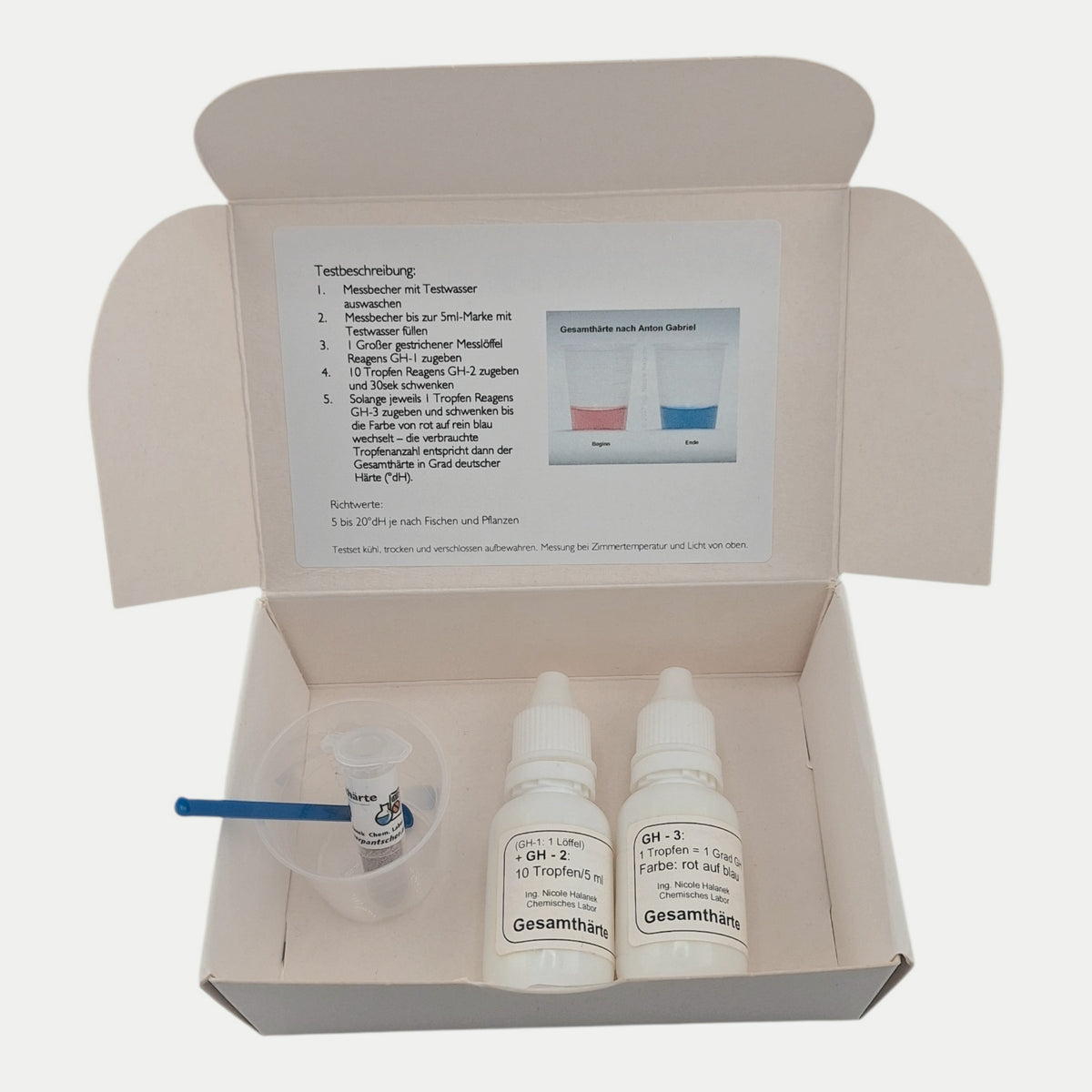 GH Gesamthärte Test